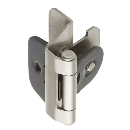 Hd Amerock Double Demountable Hinge 0.25 in. Overlay- Satin Nickel A08701 G10